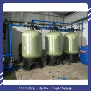 Hệ thống làm mềm nước cứng công suất 20m3